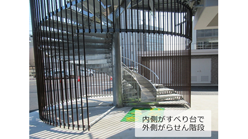 地上から撮影したRS型
